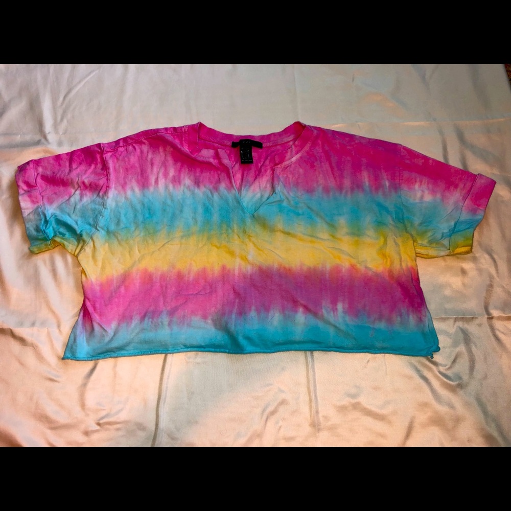 Tie dye crop top